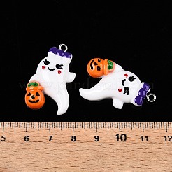 Halloween-Anhänger aus undurchsichtigem Harz&nbsp;RESI-D055-105P