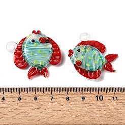 Pendentifs vernissées manuelles&nbsp;LAMP-B035-01A