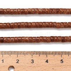 Synthetischen Aventurin Perlen Stränge&nbsp;G-Z110-A37-2x4mm-01