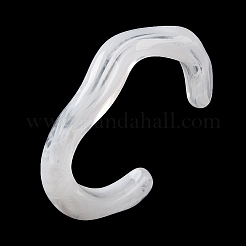 Gedrehte Acryl-Armreifen für Damen&nbsp;BJEW-F538-03A