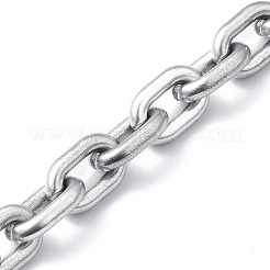 Handgefertigte sprühlackierte ccb kabelketten&nbsp;AJEW-JB00719