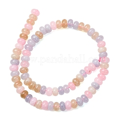 Chapelets de perles de jade blanche naturelle&nbsp;G-E507-01-08