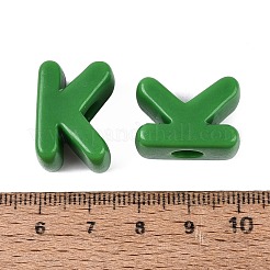 Perline europei acrilici opachi&nbsp;OACR-M027-01K-11