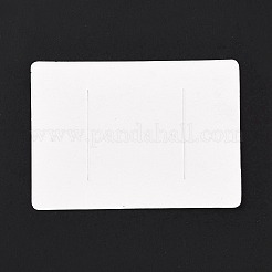 Rechteckige Papier-Haarspangen-Anzeigekarten&nbsp;DIY-B061-02E