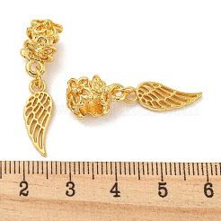 Tibetische Legierung europäische baumelnde Charms&nbsp;PALLOY-F199-23G