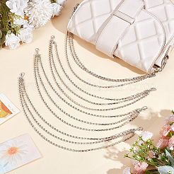 Cadenas de hierro para correas de botas con rhinestone&nbsp;AJEW-WH20042-37