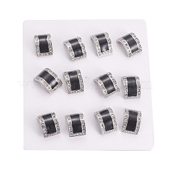 Ohrstecker aus Emaille aus 304 Edelstahl&nbsp;EJEW-F234-24P