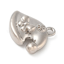 Weihnachts-Messing-Charms&nbsp;KK-H521-03P