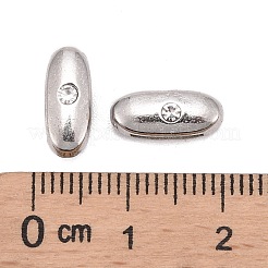Perline lettera per fare bracciali&nbsp;ALRI-O012-I-NR
