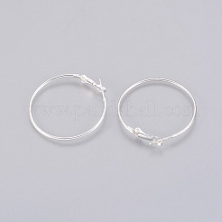 Orecchini a cerchio in ottone&nbsp;X-EC108-2NFS