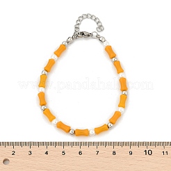 304 Edelstahl-Perlenarmbänder für Damen&nbsp;BJEW-M056-08P-01