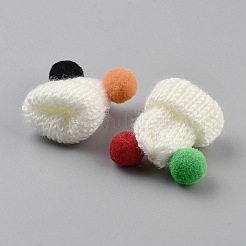 Cappello da bambola in poliestere fatto a mano&nbsp;AJEW-WH0348-354K