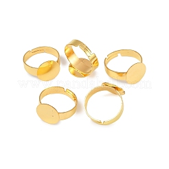 Bases de anillo de almohadilla de latón&nbsp;LS-J0JR9-G