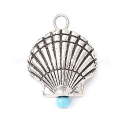 Pendentifs en alliage de style tibétain sur le thème de l'océan&nbsp;PALLOY-JF04441