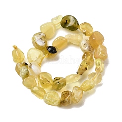 Amarillo abalorios naturales del ópalo hebras&nbsp;G-P601-A02-02