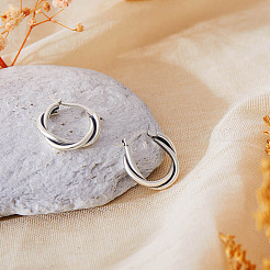 925 orecchini divisi in argento sterling&nbsp;JE900A
