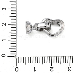 Herz-Faltverschlüsse aus Messing&nbsp;KK-Z143-14P