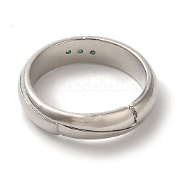 Anelli da dito con zirconi verdi&nbsp;RJEW-L123-003P