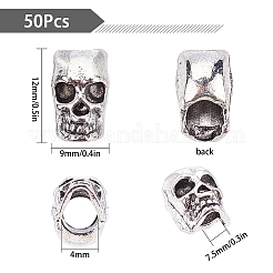 Perles européennes en alliage&nbsp;PALLOY-SC0003-41AS