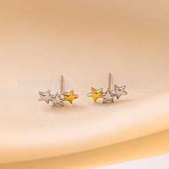 Boucles d'oreilles à tige en acier inoxydable 304 pour femmes&nbsp;WGCB6F5-01