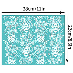 Selbstklebende Siebdruckschablone&nbsp;DIY-WH0338-259