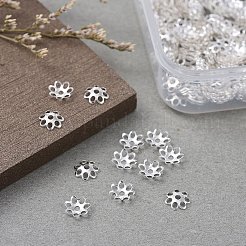 Chapeaux de perles en fer à pétales multiples&nbsp;IFIN-YW0001-12S