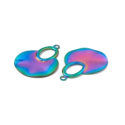 Placcatura ionica (ip) 304 pendenti grandi in acciaio inossidabile&nbsp;STAS-B031-34R