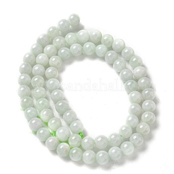 Natürliche Myanmar-Jadeit-Perlenstränge&nbsp;G-L595-C01-01B