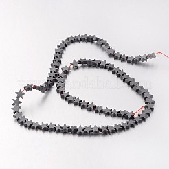 Non magnetici fili di perline di ematite sintetico&nbsp;G-F300-24B-F09