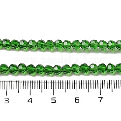 Abalorios de vidrio transparentes&nbsp;EGLA-A035-T4mm-D10