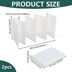 Cahiers à pliage accordéon en papier&nbsp;OFST-WH0004-222C
