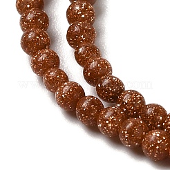 Perle sintetiche Goldstone fili&nbsp;G-B090-A08-01