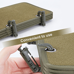Samt Brosche Pin Display Organizer&nbsp;DJEW-WH0011-04B