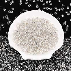 6/0 vernice da forno trasparente perline di vetro con frange&nbsp;X1-SEED-N006-06A