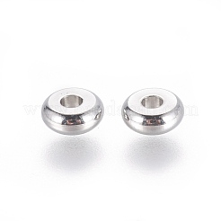 Perles d'espacement en acier inoxydable 304 résistant au ternissement&nbsp;STAS-F205-02P-B