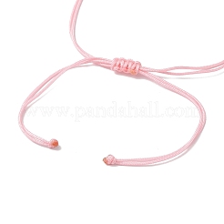 Verstellbare Armbänder aus geflochtenen Perlen aus Nylonschnur&nbsp;BJEW-MZ00170-05