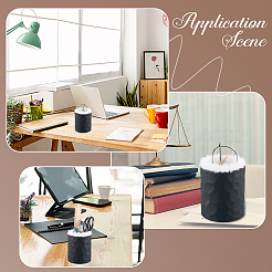 Porte-stylo en silicone et laine&nbsp;AJEW-WH20128-110D