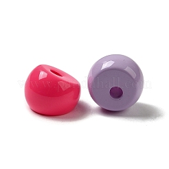 Undurchsichtige Backfarben-Acrylperlen&nbsp;MACR-G064-01