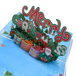3D Pop-up-Grußkarte aus Papier&nbsp;AJEW-P124-G01