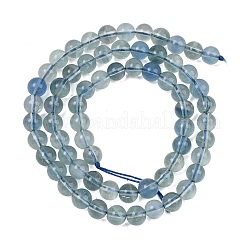 Naturelles fluorite bleue brins de perles&nbsp;GG-CBAF158-6mm