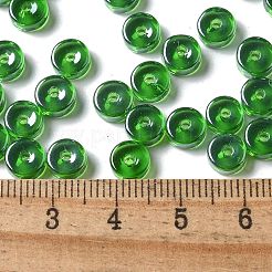 Transparente Farben Glanz Glas Saatperlen&nbsp;SEED-E001-T3x6mm-A03