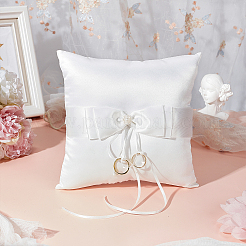 Satin-Ringkissen-Kissenträger&nbsp;RDIS-WH0019-07