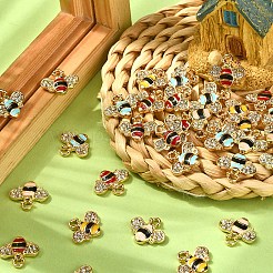 40pcs 4 pendentifs en alliage de couleurs&nbsp;ENAM-CJ0002-52