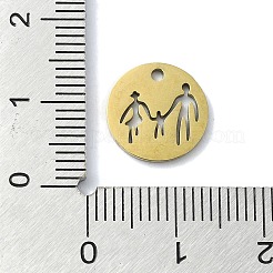 Anhänger aus 304 Edelstahl&nbsp;LS-STAS-C097-34G