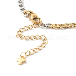 304 Edelstahl-Kettenarmband-Made&nbsp;AJEW-JB00996-01