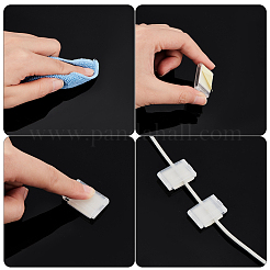 Clip di gestione dei cavi in plastica&nbsp;AJEW-WH0250-40