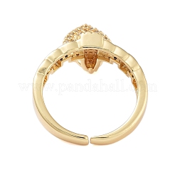 Anneaux de manchette ouverts pour femmes&nbsp;RJEW-B064-15G