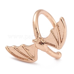 Pendientes de brazalete de latón para halloween&nbsp;EJEW-L257-01C