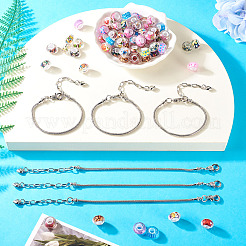 DIY-Kits zur Herstellung europäischer Armbänder&nbsp;DIY-TA0012-17P