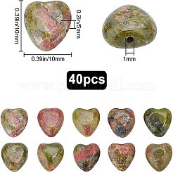Perline Unakite naturali fili&nbsp;G-SC0002-09E